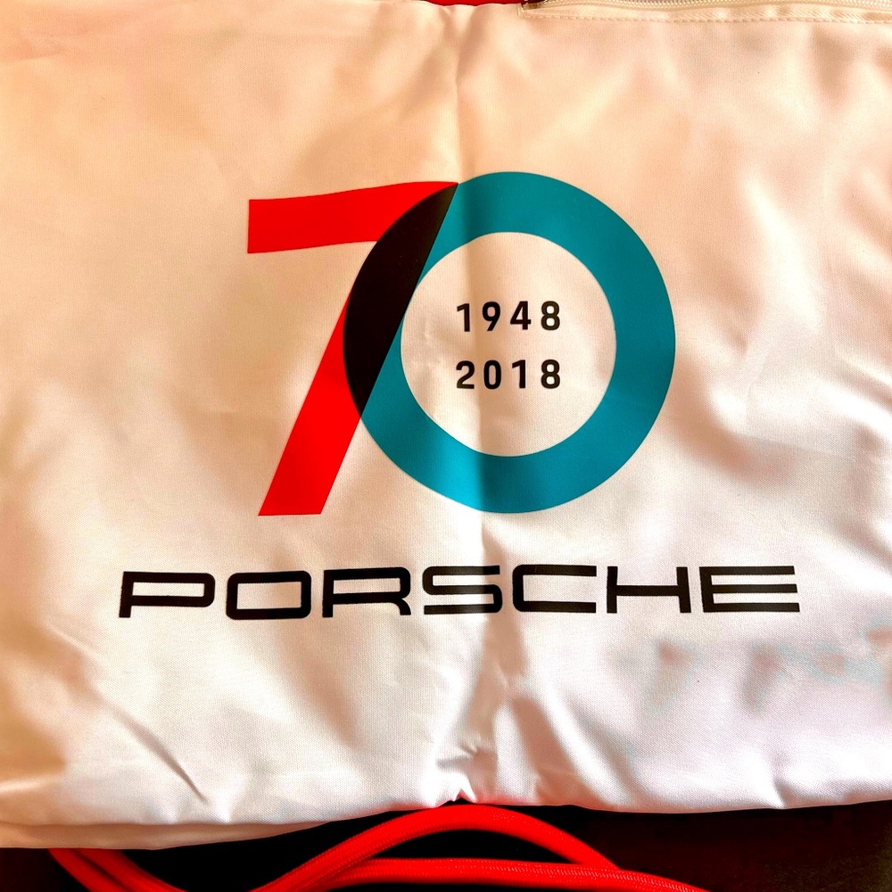 Porsche Backpack with external pocket - New